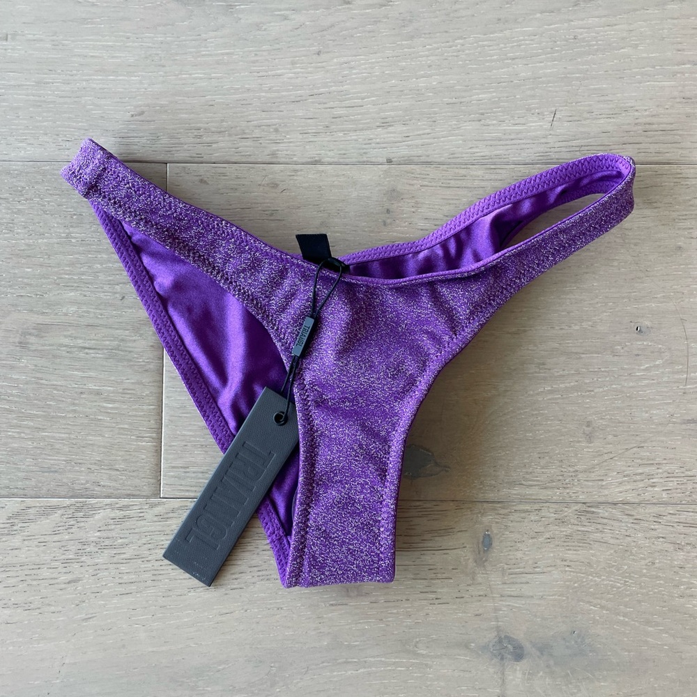 Triangl Purple Sparkle Bikini Bottom